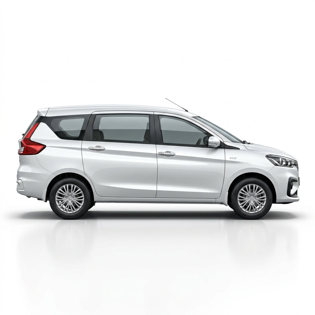 Maruti Suzuki Ertiga White 7 Seater MPV Petrol plus CNG