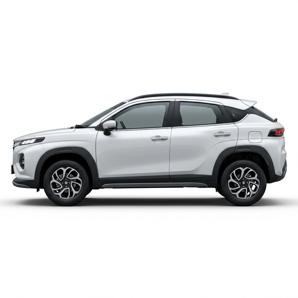 Maruti Suzuki Fronx White Crossover SUV Petrol