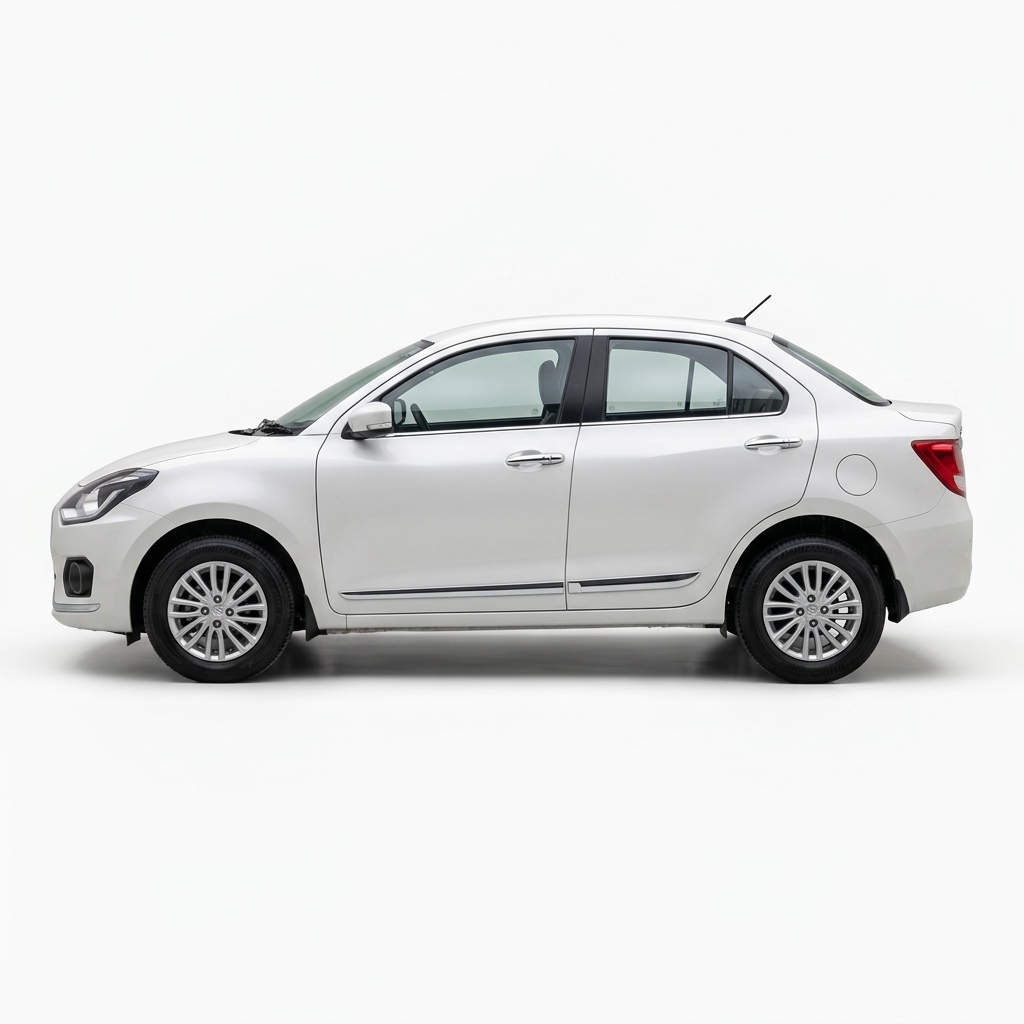 Maruti Suzuki Swift Dzire White Manual Sedan Petrol plus CNG